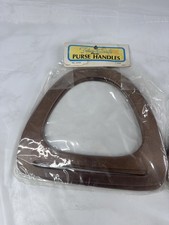 Fibre Craft Purse Handles Plastic Made In Hong Kong Lot Of 2 Pairs New Vintage