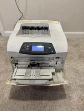 HP LaserJet 4200N Workgroup Laser Printer Tested Works