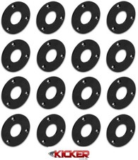 Satz Leonhart Innenrosetten in schwarz I Bestehend aus 16 Stück