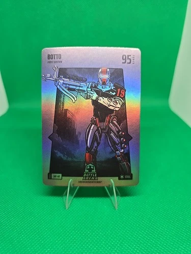 Bo Jackson Battle Arena Update Botto Silver Steel Battlefoil Joey Votto SBF-49