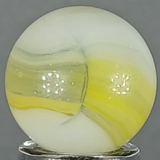 Vintage Vitro Whitie .62 Inches Near-Mint Condition Combined