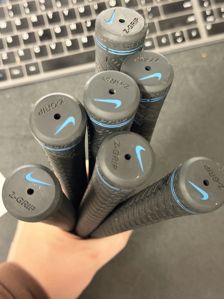 Empuñaduras de cable Nike Golf Pride Z (X7) genuinas raras Nike casi nuevas 9/10 Foto 2 de 2