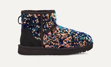 UGG Classic Mini Stellar Sequin Boots Size 7. Paid 220. Worn Twice