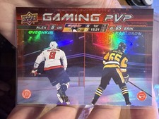 Upper Deck Series 1 Gaming PvP Alex Ovechkin Erik Karlsson #GPVP-16 2024-25