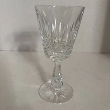 1  WATERFORD Crystal ROSSLARE  Claret Wine Stem Glass 6" x 2 3/4"