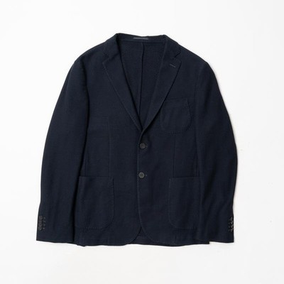 Men Rumford Blazer Navy Cotton 40 /L / 48