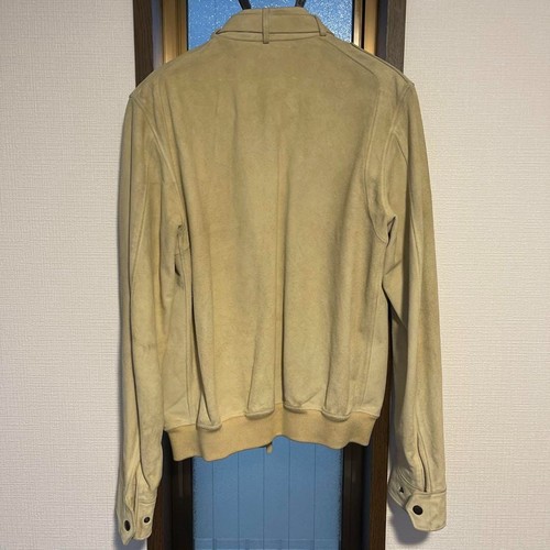 Gucci VTG Suede Single Biker Jacket Beige IT48 Tom Ford Used - Picture 6 of 7