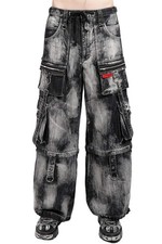 Tripp NYC Zip Lock Storm Wash Pants Black Denim 