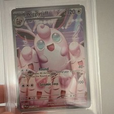 Pokemon TCG Wigglytuff Me02 Phantasmal Flames 105/094 Holo PSA 8 IR on eBay