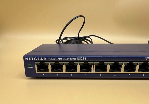 NETGEAR ProSafe 16-Port Gigabit Switch GS116 v2 Very Good. 👍 - Picture 2 of 7