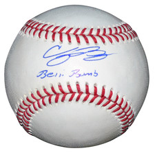 CODY BELLINGER SIGNED NEW YORK YANKEES RAWLINGS MLB BASEBALL W/ BELLI BOMB