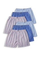 Jockey Men's Classics Full Cut 5" Boxer - 6 Pack