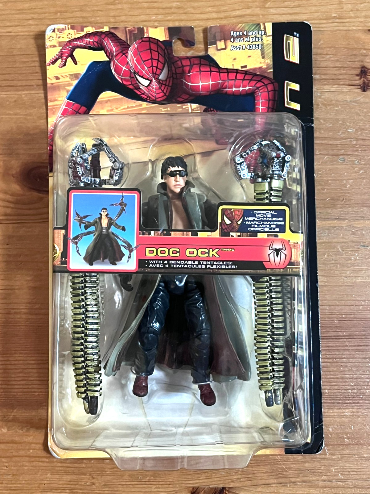 MARVEL DOC OCK / DR OCTOPUS - Spiderman- Spider-man Kingpin- Elektro- Hasbro NEW