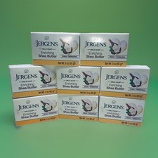 Jabón suave enriquecedor de manteca de karité Jergens 8 barras 3 oz ea. Crema hidratante cajas selladas