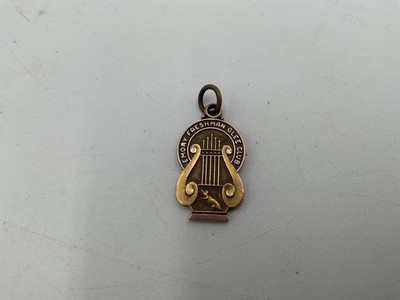 Emory University 1940 Freshman Glee Club Charm. Medal