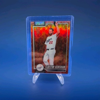 2026 Topps Series 1 - Clayton Kershaw Easter Holiday Chicks Chickens Foil SP #22
