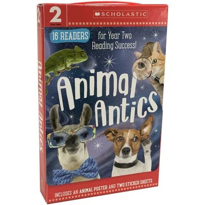 Scholastic 16 Readers Animal Antics 16 Books Set for Year 2 | Scholastic  NEW