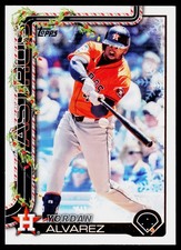 Yordan Alvarez 2025 Topps Holiday #H44 Houston Astros