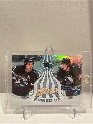 MINT Macklin Celebrini/Will Smith 2026-27 Upper Deck MVP Paired Up
