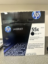 HP 55X High Yield LaserJet Toner Cartridge CE255X  Open box Sealed bag
