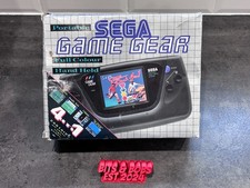 Sega Game Gear Handheld Console - Recapped + Boxed + Game & Paperwork