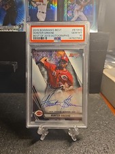 ⚾️2018 BOWMAN'S BEST OF 2018 AUTO #B18HG HUNTER GREENE BASE PSA 10 AUTO REDS🔥🔥