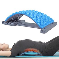 Back Stretcher for Lower Back Pain Relief - 4 Level Adjustable Spine Decompressi
