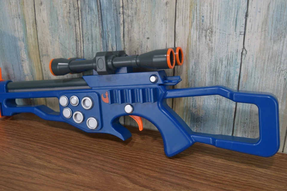 Игрушечный бластер Star Wars Chewbacca Bowcaster Arbalete легкие звуки Disney Parks - Изображение 3 из 4