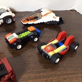 LEGO Junkyard Lot Incomplete Vehicles Cars Helicopter Space Shuttle Parts/Pieces