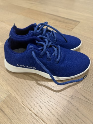 #ad Allbirds Sams Club Exclusive Wool Runners Blue Limited Edition Womens Size 8 New $28.79