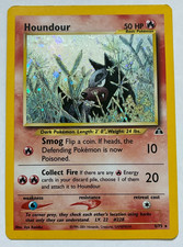 Houndour 5/75 Neo Discovery Holo LP Decent Condition.