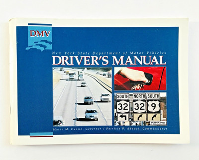 Vintage 1993 New York Driver's License Test Study Manual DMV Vehicle Road Rules