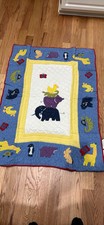 POTTERY BARN KIDS Animal Stacked Quilt New In Package