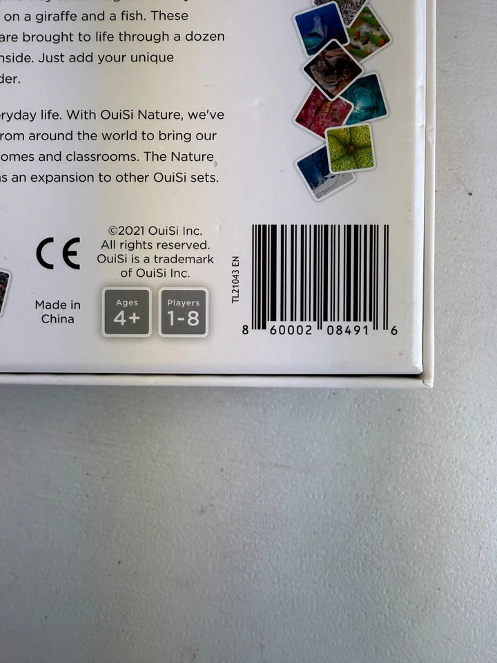 OuiSi Nature Visual Connection 210 Connecting Photo Cards Games 3 Sealed Decks - Image 3 of 4