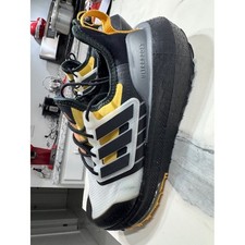 Imagen de Adidas Ultraboost Light GTX Running Shoes Black White Orange Mens 6.5