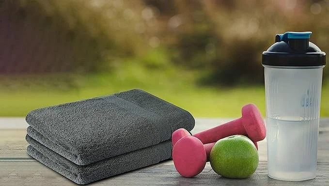 100% Cotton Ring Spun 2 Bath Towel/ 2 kitchen Towel/ 4 Wash Cloth (08 pack) - Image 4 of 4