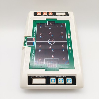 Tomy Football Game LED Game Table Vintage Handheld - DEFEKT 