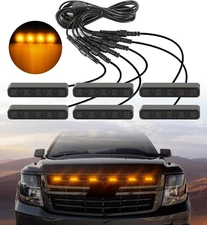 LED Front Grille Lights for Chevy Taheo Accessories 2015-2020 2021-2024 Taheo