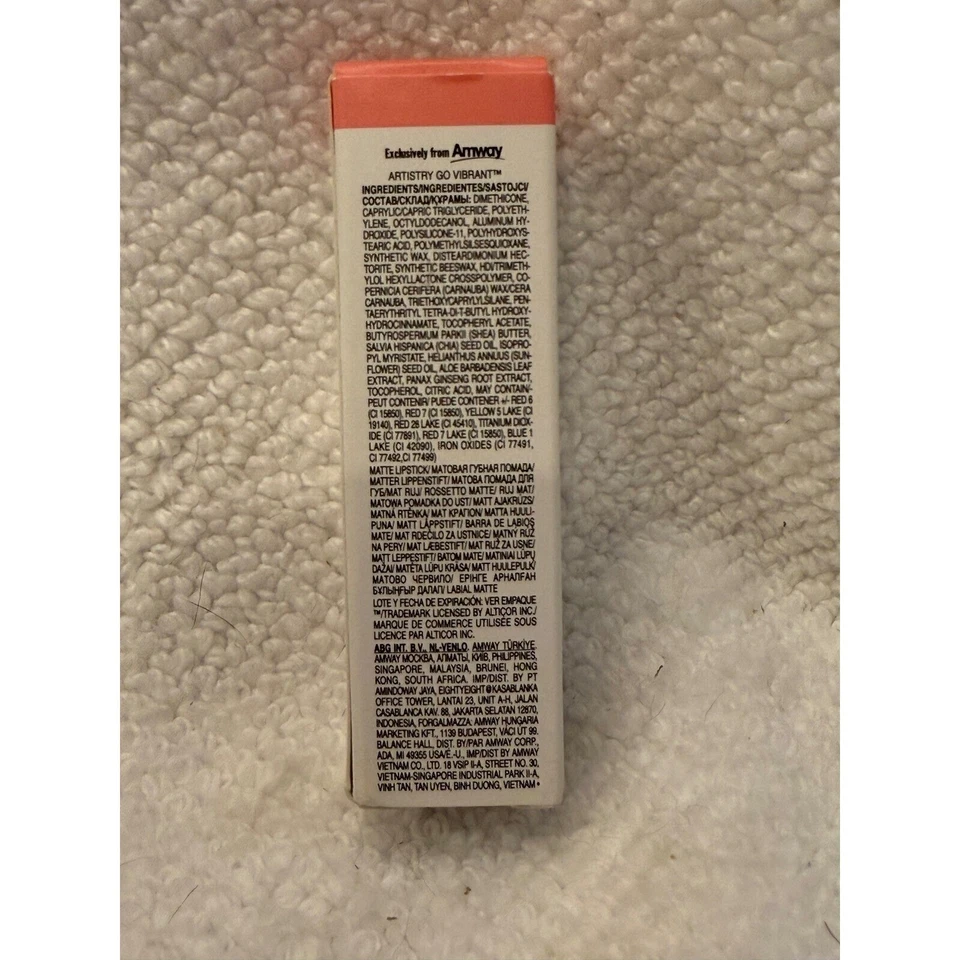 Совершенно новый! Amway Artistry Go яркая матовая помада, 207 Blush Crush 0,13 унц - Изображение 3 из 4