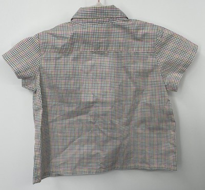 Bonpoint baby boy multicolor short sleeves button down sz 18M | eBay