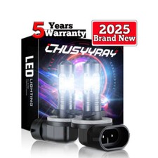 2 Supr LED light bulbs for Club Car Precedent cart DS 1999 - 2004 headlight