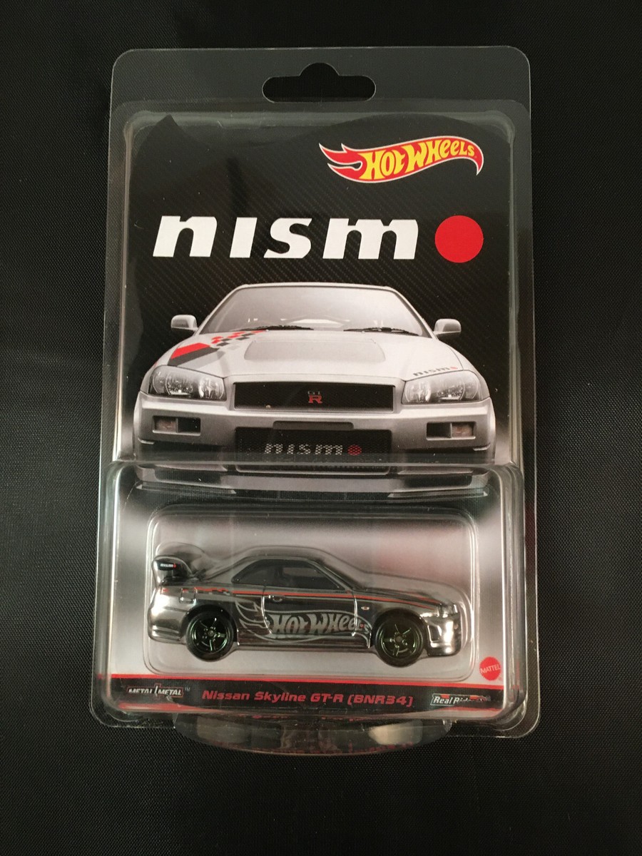 ホットウィール Nissan Skyline GT-R nismo Hot Wheels Nissan Skyline GT-R (BNR34) V•spec II Nur With