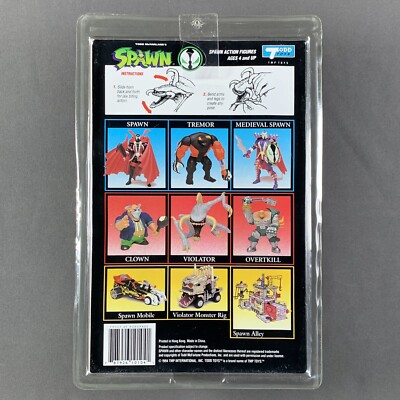 Violator SPAWN Wave 1 J-Hook Chrome Card 🔥1st Release