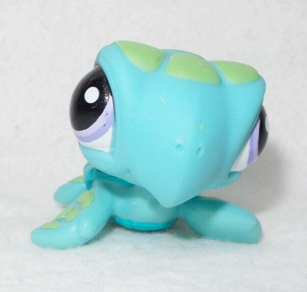 Littlest Pet Shop LPS #1325 - Tortue De Mer (Sea Turtle) Avec Ses Accessoires - Occasion
