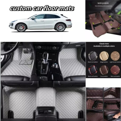 Custom Set For Ford Mustang 1994-2024 Carpets All-Weather Luxury Car Floor Mats