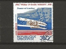 GABON - Poste aérienne - yvert 216-219-220-222