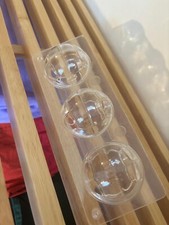 Vintage Hard Plastic Football Chocolate Moulds