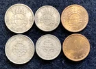 Timor 3 Coins Set 1, 5, 10 Escudos World Coins