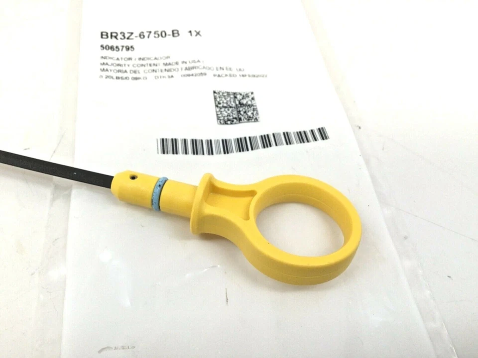 Varilla indicadora de nivel de aceite del motor Ford Lincoln 2011-2022 3,5 L 3,7 L BR3Z-6750-B Foto 2 de 4