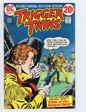 Trigger Twins #1 DC Pub 1973 Code of the Trigger Twins !